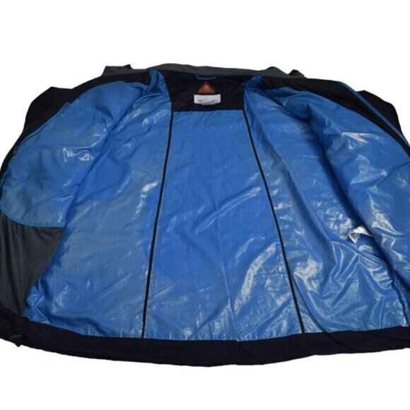 Columbia Lightweight Insulated Omni Heat Jacket Black Blue  Size XXL - Picture 12 of 13